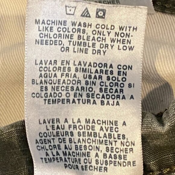 Wrangler Riggs Riptstop Cargo Work Pants Sz 38 Khaki Green #326i - Picture 9 of 9